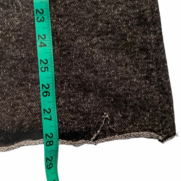 Mon Ami Dark Charcoal Gray Cowl Neck Knit Top - Picture 6 of 8